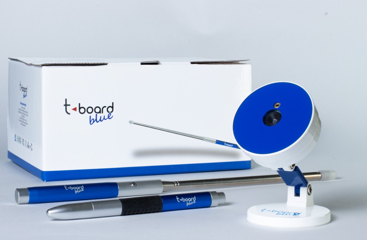 T-board blue - Componentes de la pizarra interactiva